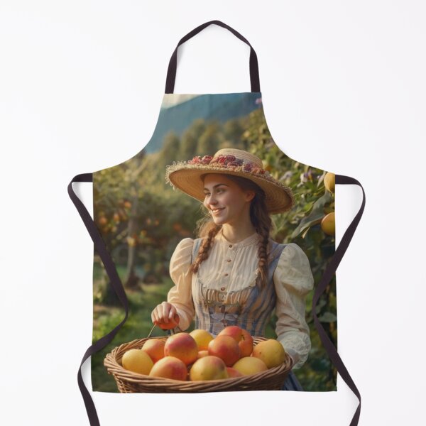 Item preview, Mountain Meadow Muse: The Apple Gatherer designed and sold by BlareBlare.