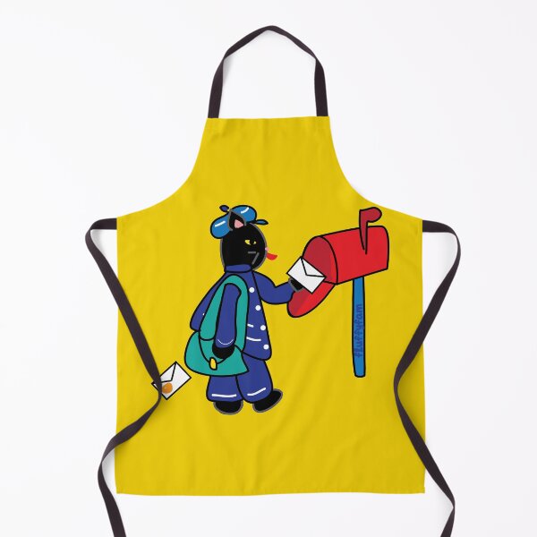 Item preview, Postal worker mail man black cat designed and sold by fluffyfamcraft.