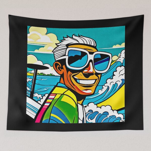 Item preview, Surfing around the world#2 designed and sold by Helios Be. Lavsh.