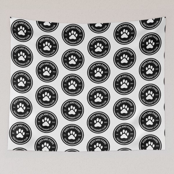 Item preview, Pups And Paws - Dog Parent Club designed and sold by Shirt And Giggle.