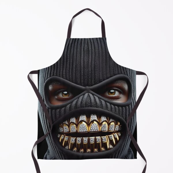 Item preview, Masked Luxury Grin – Streetwear Urban Art Design designed and sold by WHITE FLAME PRINTS.