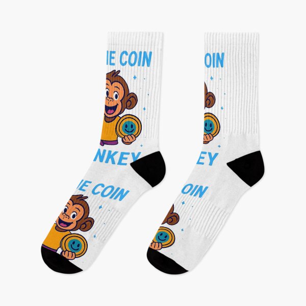 Item preview, "Meme Coin Monkey" – Crypto Fun Meets Jungle Vibes designed and sold by BitCrop.