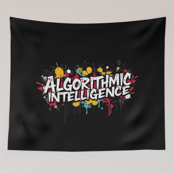 Item preview, Algorithmic Intelligence designed and sold by HappyPrintCo.