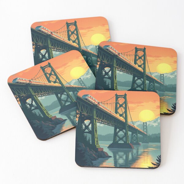 Item preview, Rail Journey Through the Future Northwest designed and sold by Old Town Thistle & Tome.