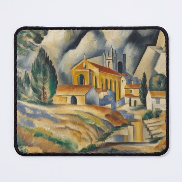 Item preview, st john's church bridgetown totnes3(watercolour + AI) designed and sold by artsmeow.