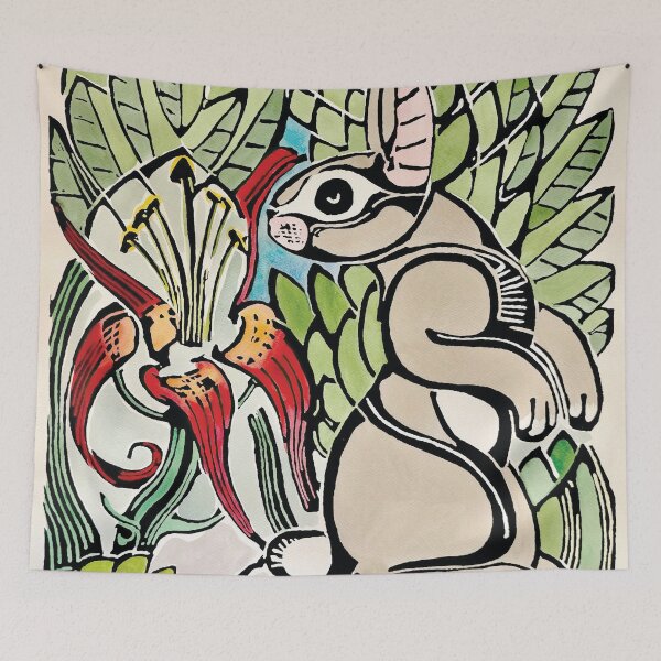 Item preview, Rabbit - Doe 6 By Walter Anderson designed and sold by KaijuNoKaiju.