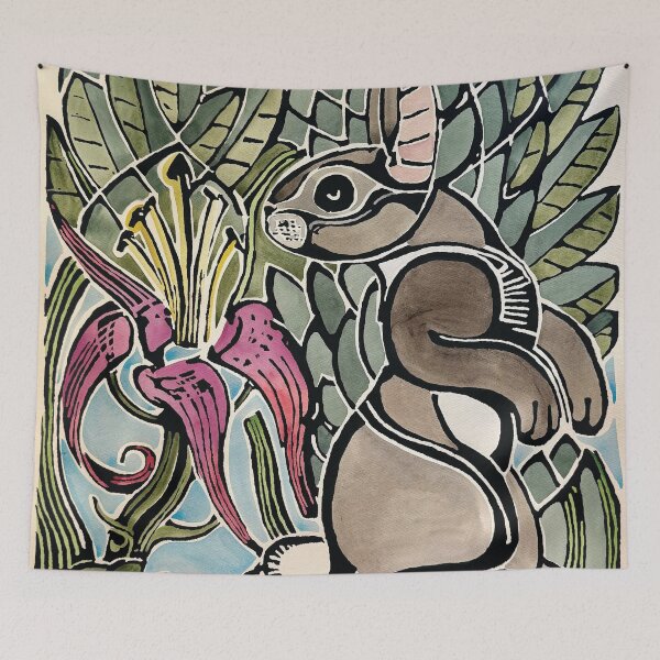 Item preview, Rabbit - Doe By Walter Anderson designed and sold by KaijuNoKaiju.