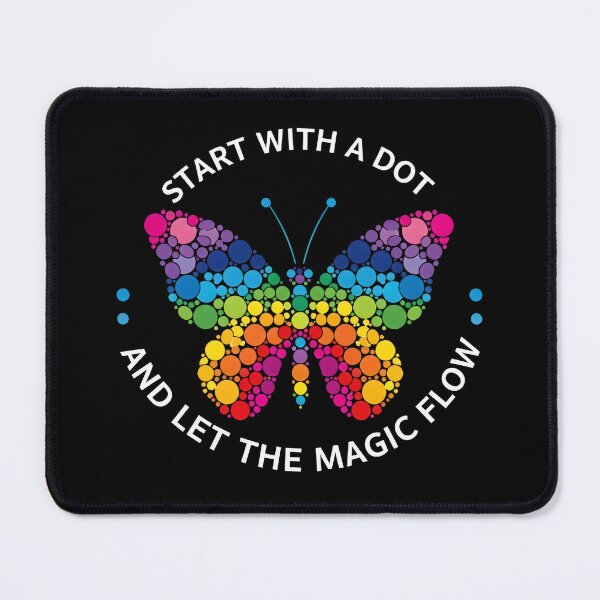 Item preview, Dot Art Butterfly – Start With a Dot and Let the Magic Flow designed and sold by fawzimorsy.
