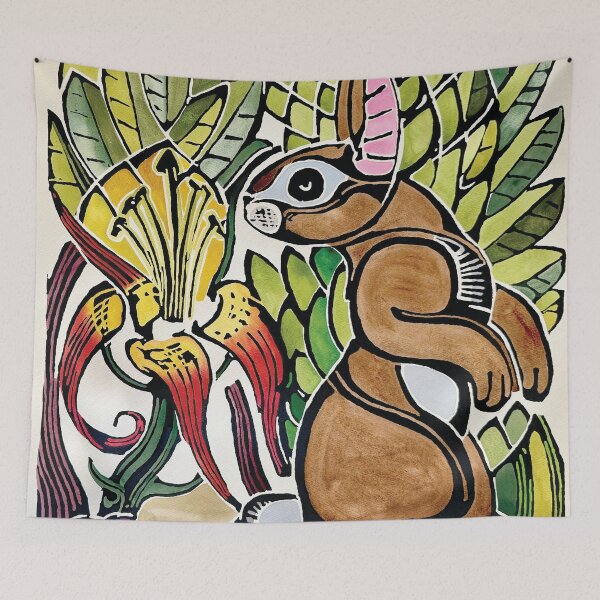 Item preview, Rabbit - Doe 2 By Walter Anderson designed and sold by KaijuNoKaiju.