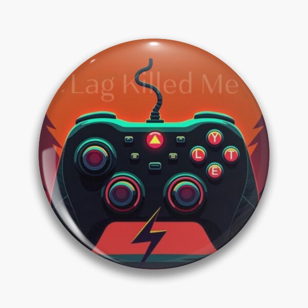 Item preview, Lag Killed Me – Glitch Gamer Tee designed and sold by Respawned.