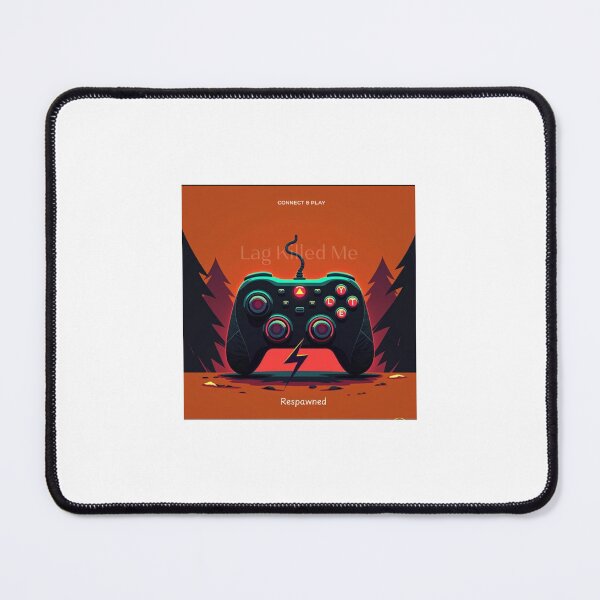 Item preview, Lag Killed Me – Glitch Gamer Tee designed and sold by Respawned.
