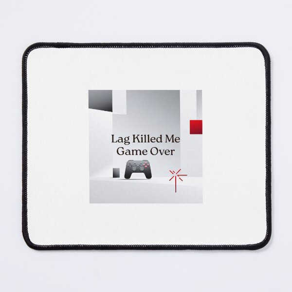 Item preview, Lag Killed Me – Glitch Gamer Tee designed and sold by Respawned.