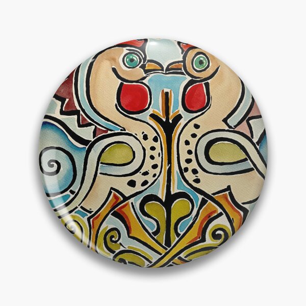 Item preview, Rooster - Medallion by walter anderson designed and sold by KaijuNoKaiju.