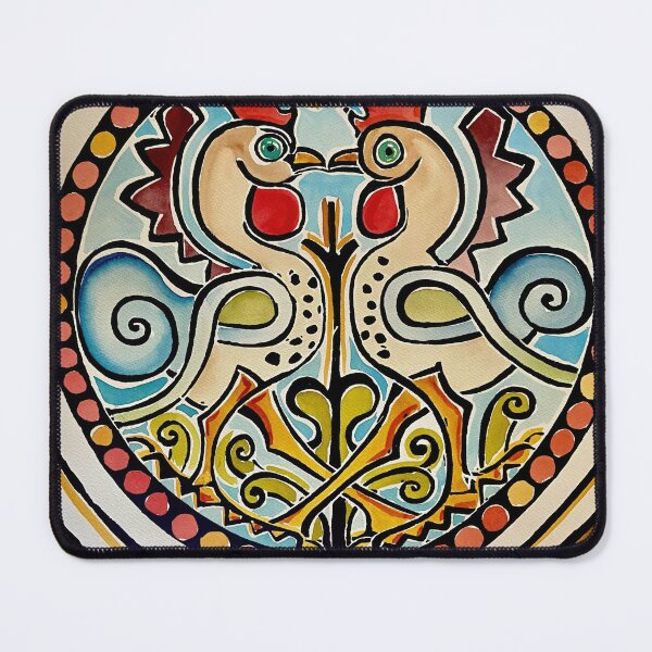 Item preview, Rooster - Medallion by walter anderson designed and sold by KaijuNoKaiju.