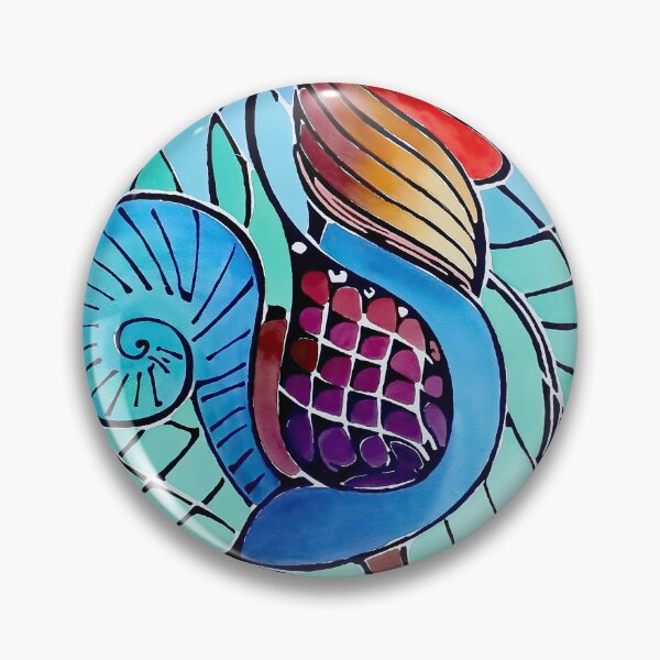 Item preview, Rooster with Pine Cone Background  By Walter Anderson designed and sold by KaijuNoKaiju.