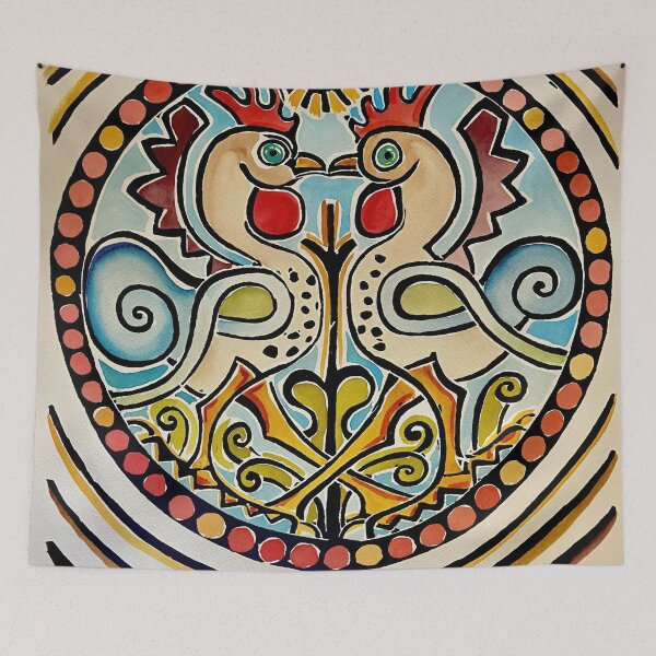Item preview, Rooster - Medallion by walter anderson designed and sold by KaijuNoKaiju.