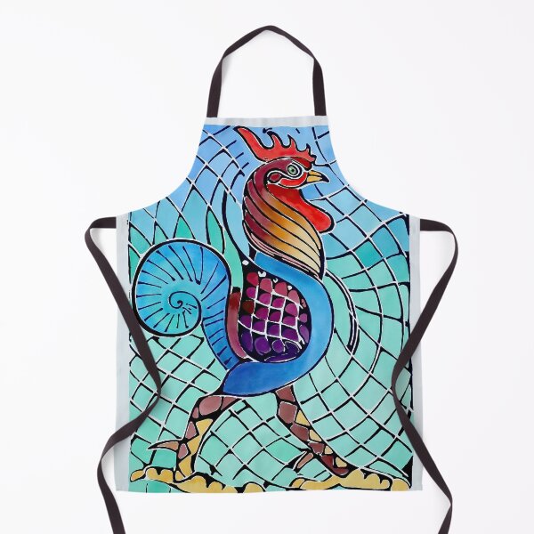 Item preview, Rooster with Pine Cone Background By Walter Anderson designed and sold by KaijuNoKaiju.