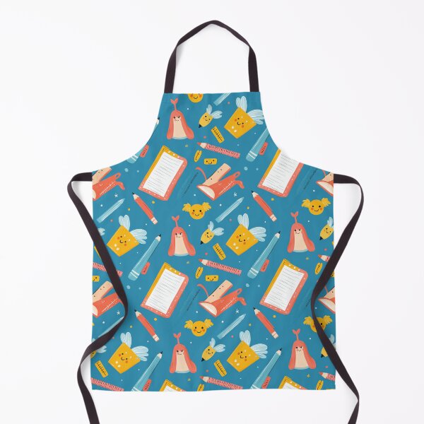 Item preview, Cute Flying Stationery Pattern – Kawaii School Supplies designed and sold by Inkora-Art.