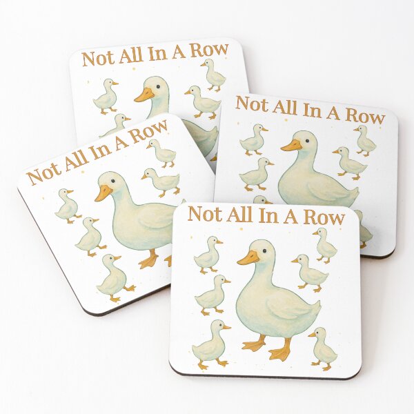 Item preview, Funny Duck Quote Watercolor Farmhouse Design designed and sold by Tammy Marie Russell.