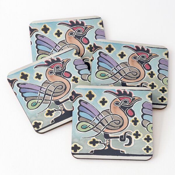 Item preview, Roosters - 3 - 2 By Walter Anderson designed and sold by KaijuNoKaiju.