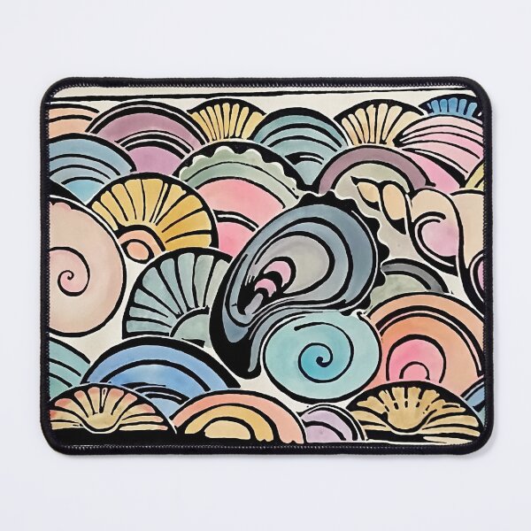 Item preview, Sea Shells 1 By Walter Anderson designed and sold by KaijuNoKaiju.