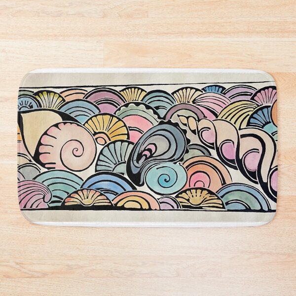 Item preview, Sea Shells 1 By Walter Anderson designed and sold by KaijuNoKaiju.