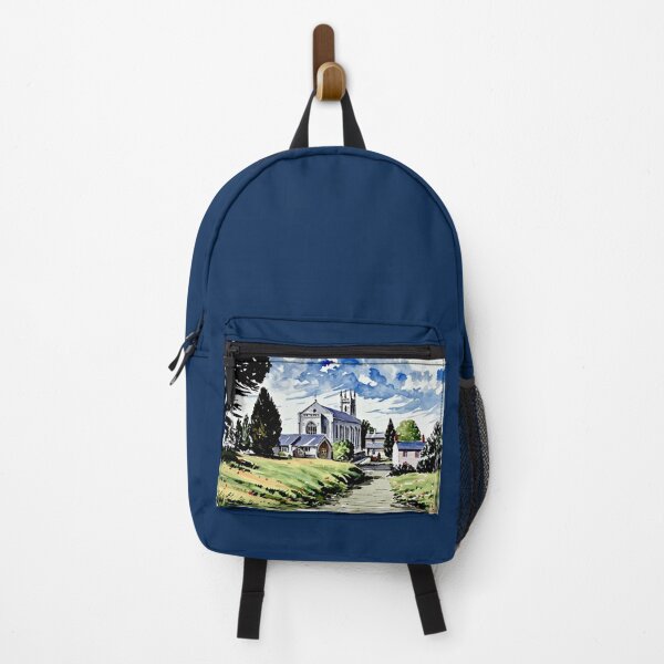 Item preview, st john's church bridgetown totnes(watercolour + AI) designed and sold by artsmeow.