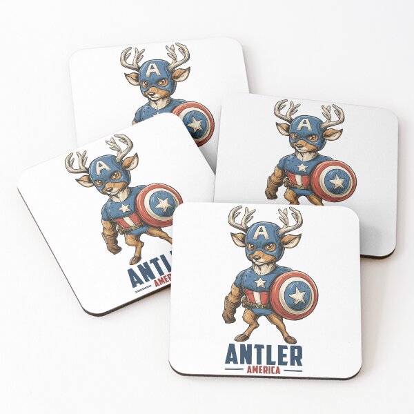 Item preview, Antler America - Superhero Deer Patriot designed and sold by hamishby.