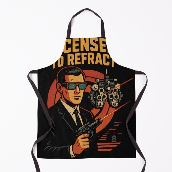 Item preview, Licensed to Refract - Secret Agent Eye Doctor Graphic Tee designed and sold by PiggFamilyPrint.