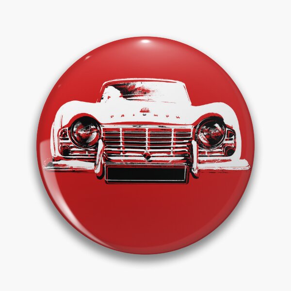 Item preview, Triumph TR4 British classic car monoblock black/white split designed and sold by soitwouldseem.