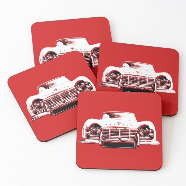 Item preview, Triumph TR4 British classic car monoblock black/white split designed and sold by soitwouldseem.