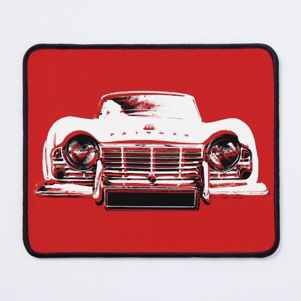 Item preview, Triumph TR4 British classic car monoblock black/white split designed and sold by soitwouldseem.