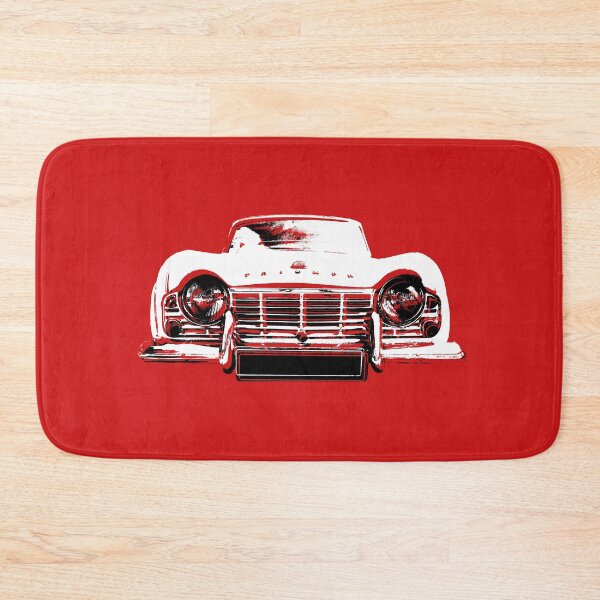 Item preview, Triumph TR4 British classic car monoblock black/white split designed and sold by soitwouldseem.