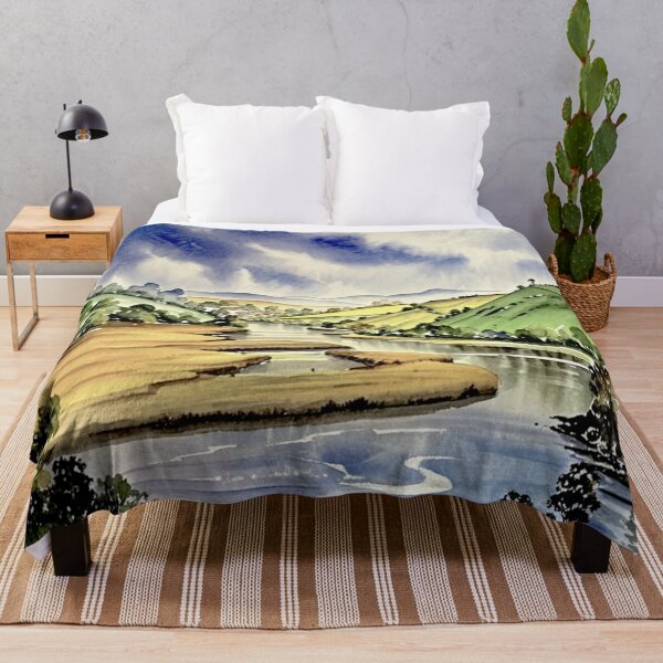 Item preview, Looking up the dart from Sharpham point(watercolour + AI) designed and sold by artsmeow.