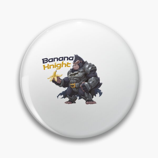 Item preview, Banana Knight - Gorilla Superhero with Banana designed and sold by hamishby.