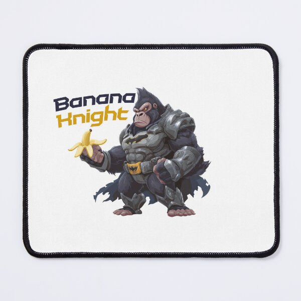 Item preview, Banana Knight - Gorilla Superhero with Banana designed and sold by hamishby.