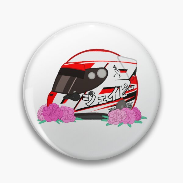 Item preview, Jenson Button 2015 Helmet With Flowers  designed and sold by OriDraws.