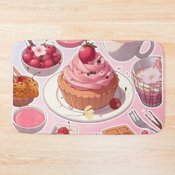 Item preview, Anime Cake – Colorful Kawaii Dessert | Cute Manga Style Food designed and sold by Sugar Wisdom .