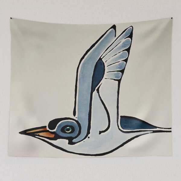 Item preview, Tern from Terns 9 - No Background By Walter Anderson designed and sold by KaijuNoKaiju.