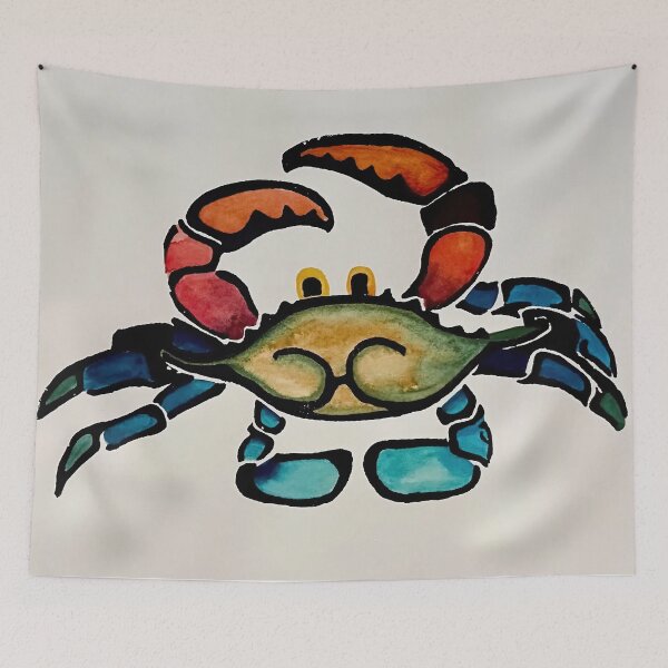 Item preview, Thumbelina - Crab By Walter Anderson designed and sold by KaijuNoKaiju.