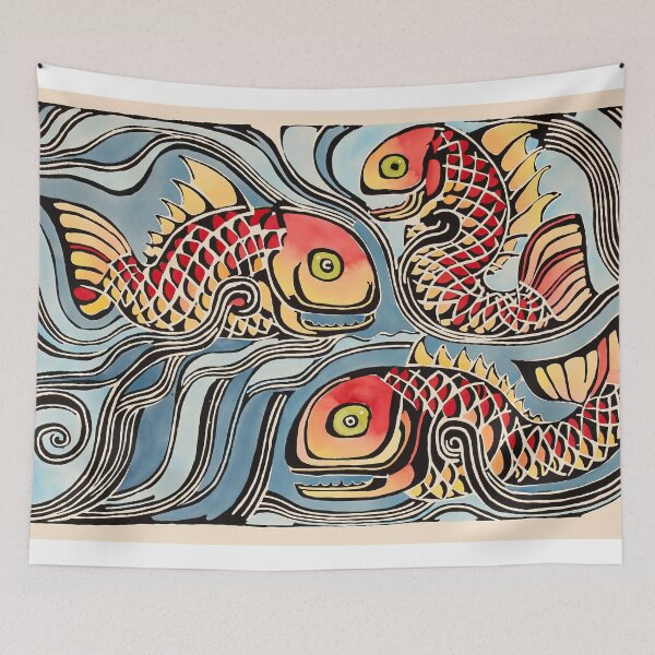 Item preview, Toads & Diamonds - Lizard By Walter  Anderson designed and sold by KaijuNoKaiju.