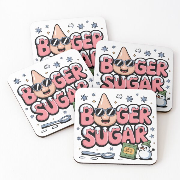 Item preview, Booger Sugar - Funny Cute Nose Cartoon Design designed and sold by ByBryteG.