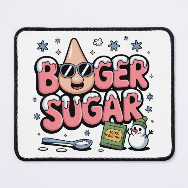 Item preview, Booger Sugar - Funny Cute Nose Cartoon Design designed and sold by ByBryteG.