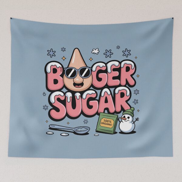 Item preview, Booger Sugar - Funny Cute Nose Cartoon Design designed and sold by ByBryteG.