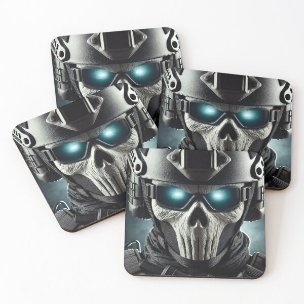 Item preview, Ghost Operative - Tactical Skull Mask Warrior designed and sold by ITpub.
