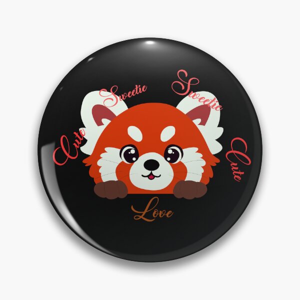 Item preview, Sweetie red panda cartoon designed and sold by DżodżoJoy.