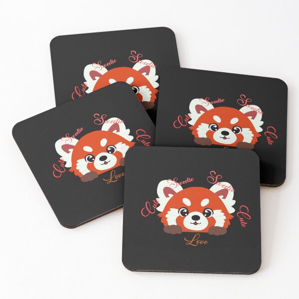 Item preview, Sweetie red panda cartoon designed and sold by DżodżoJoy.