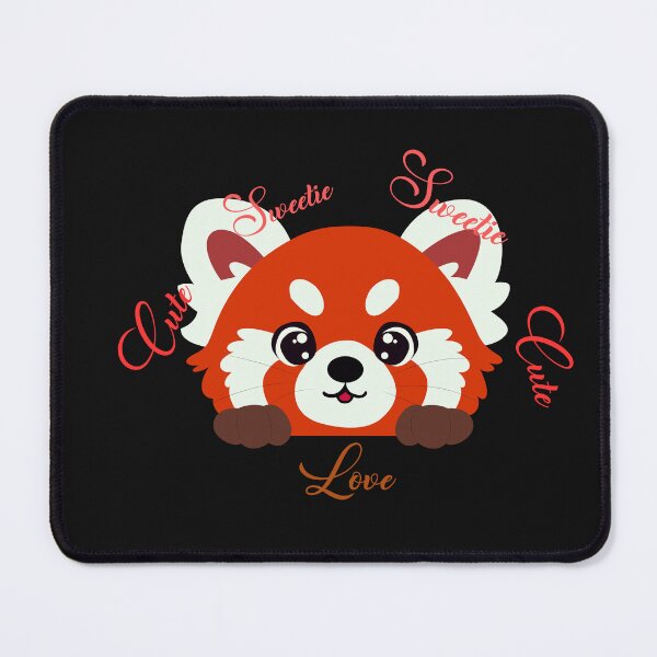 Item preview, Sweetie red panda cartoon designed and sold by DżodżoJoy.