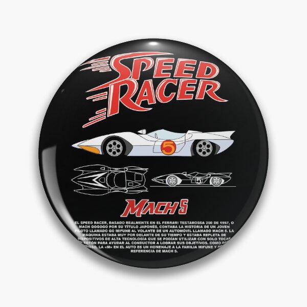 Item preview, Vintage Classic Car Speed Racer Mach 5 Design designed and sold by PrintCarClub.
