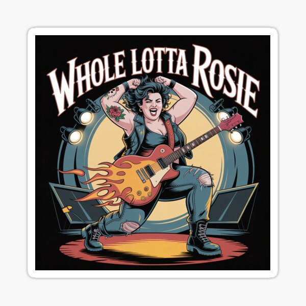 Item preview,  Whole Lotta Rosie designed and sold by BugiDesignArt.